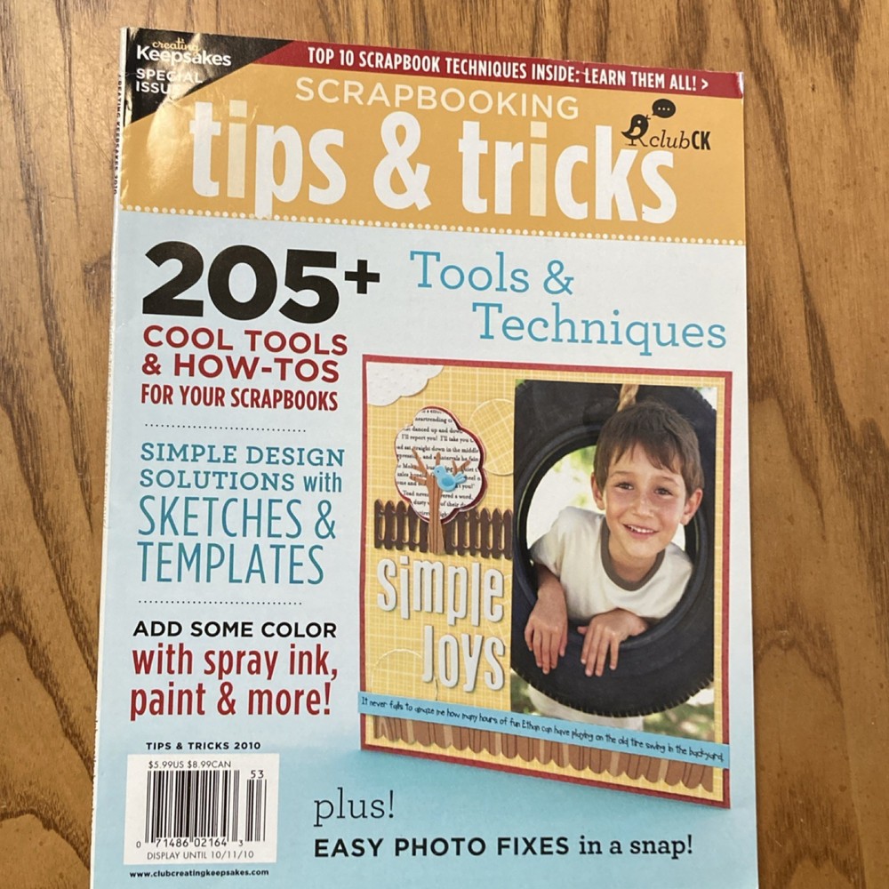 Creating Keepsakes & Scrapbooking & Beyond Scrapbooking Instruction Magazines