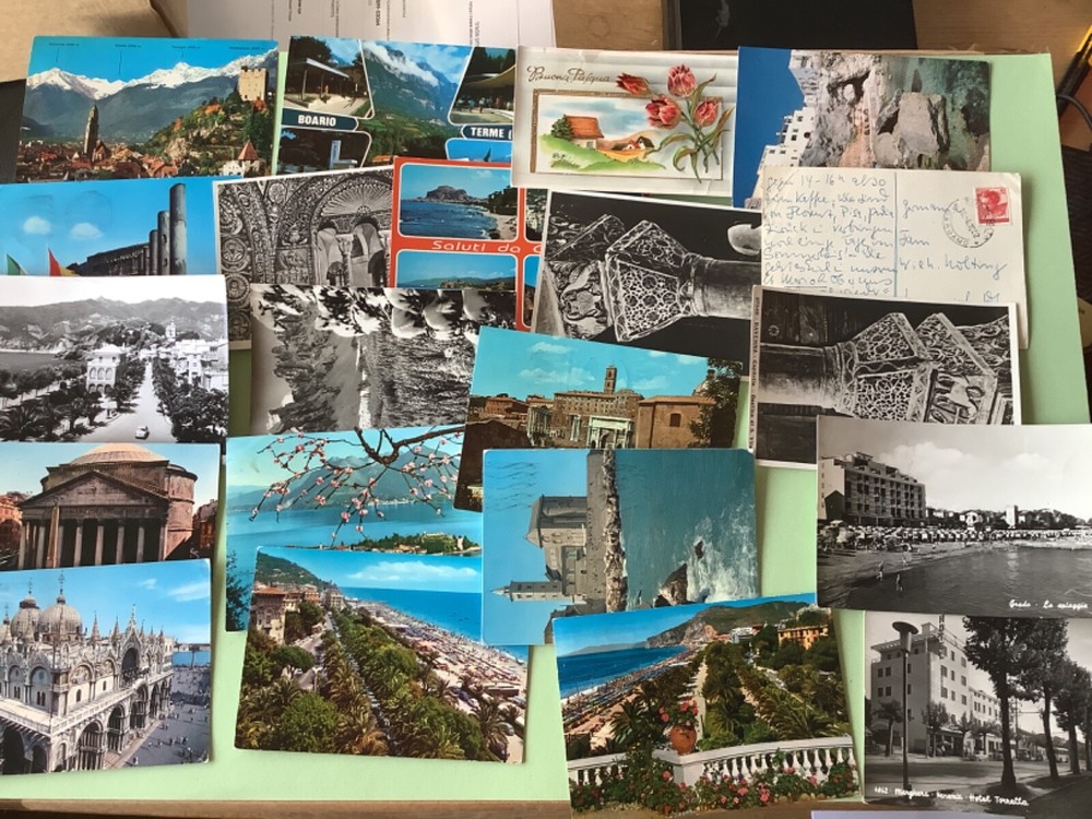 Italy collection postal postcards 20 items Ref A2039