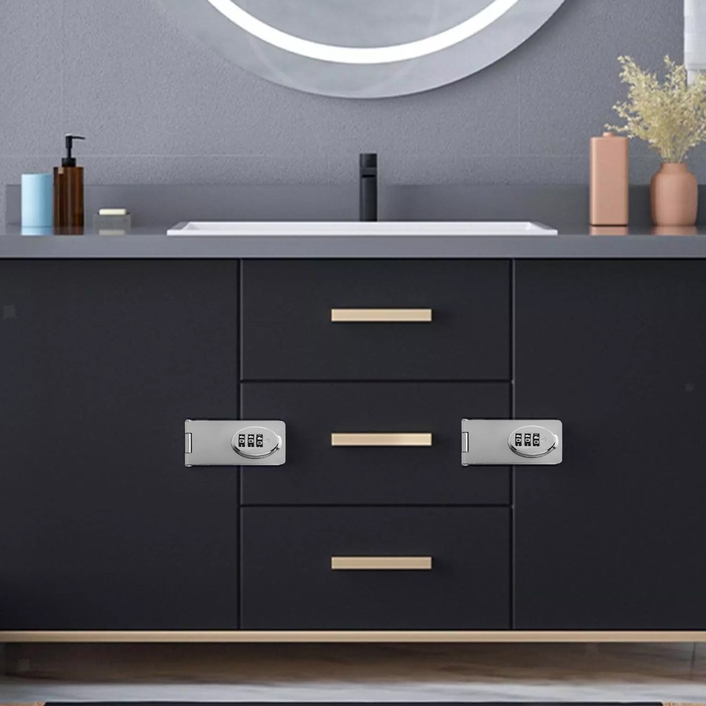 Combination Lock Keyless Door Lock For Home Use Compact And Space-Saving