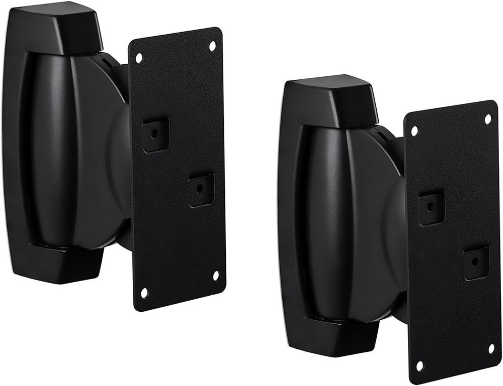 Heavy-Duty Speaker Wall Mount, Universal Adjustable Design for Bookshelf, Lar...