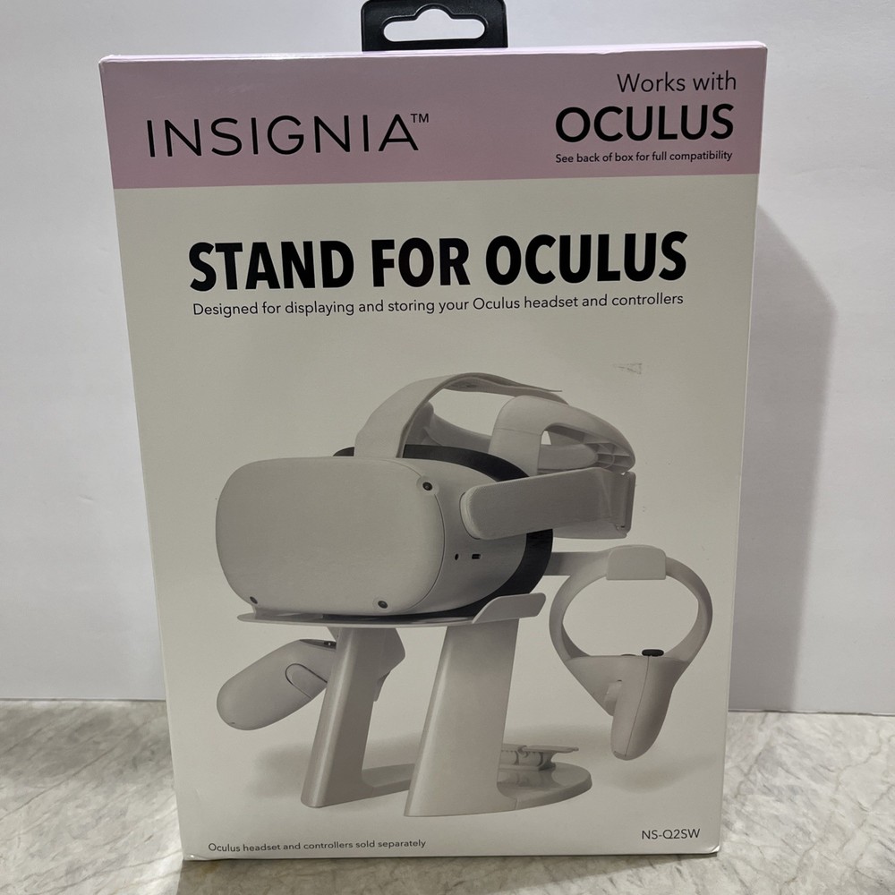 Insignia - Stand for Meta Quest 2 - White pre-owned