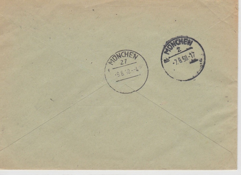 German Postal History Stamps Cover Ref: R4708