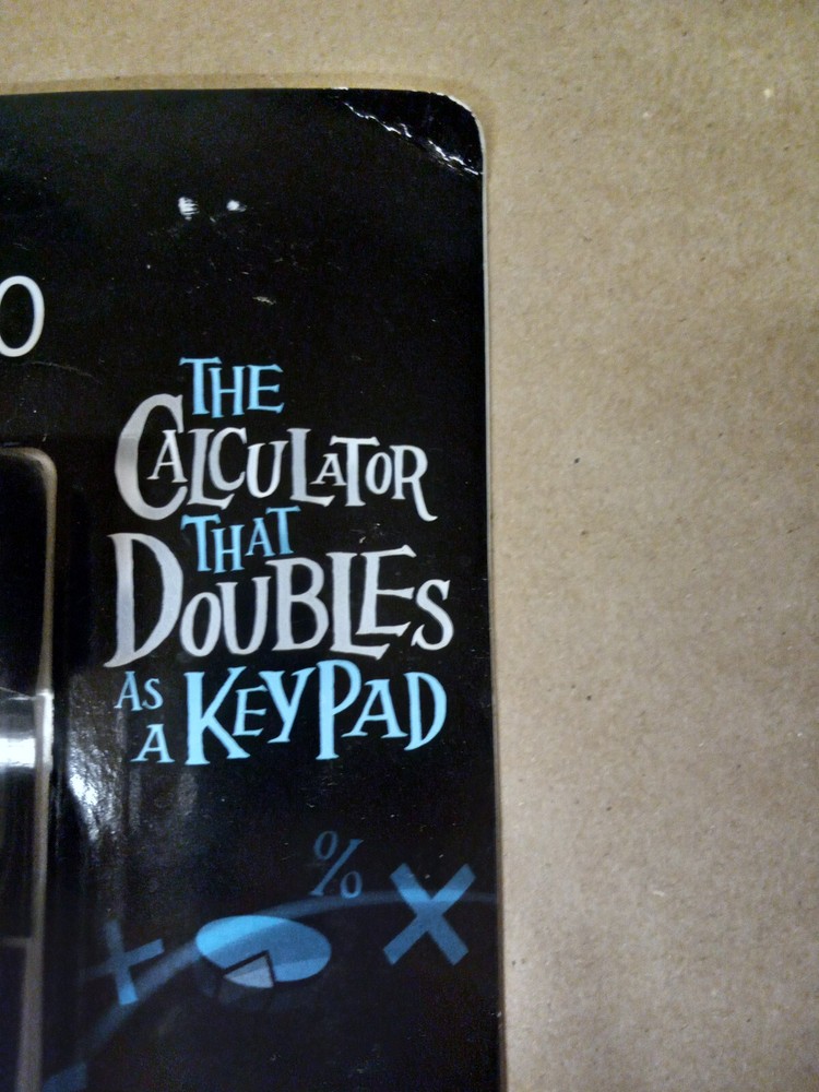 Vintage Hewlett Packard CalcPad 200, New