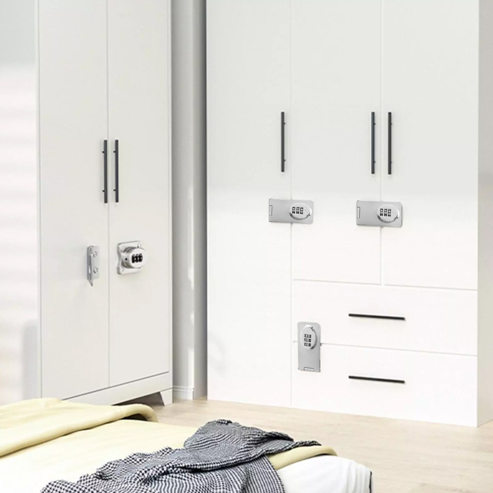 Combination Lock Keyless Door Lock For Home Use Compact And Space-Saving