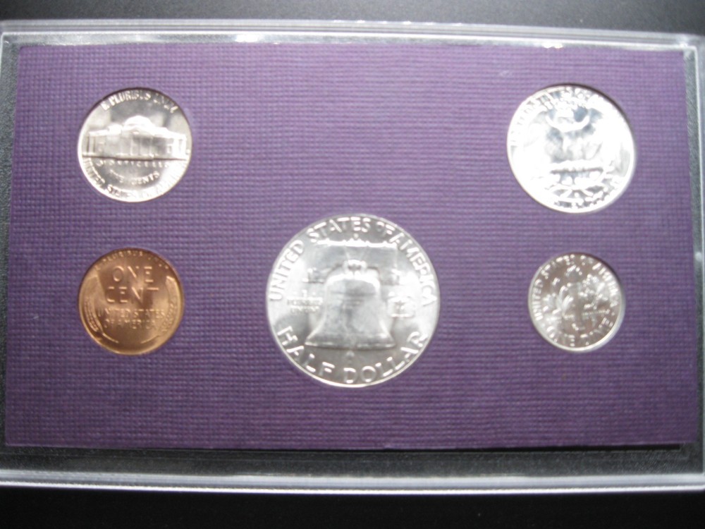 1948 D US Silver Mint Set Brilliant Uncirculated!