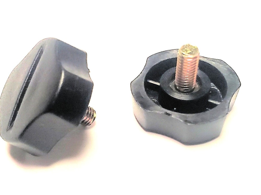 Plastic Mounting Knobs for CB's and  communication mobile radios 2 pcs