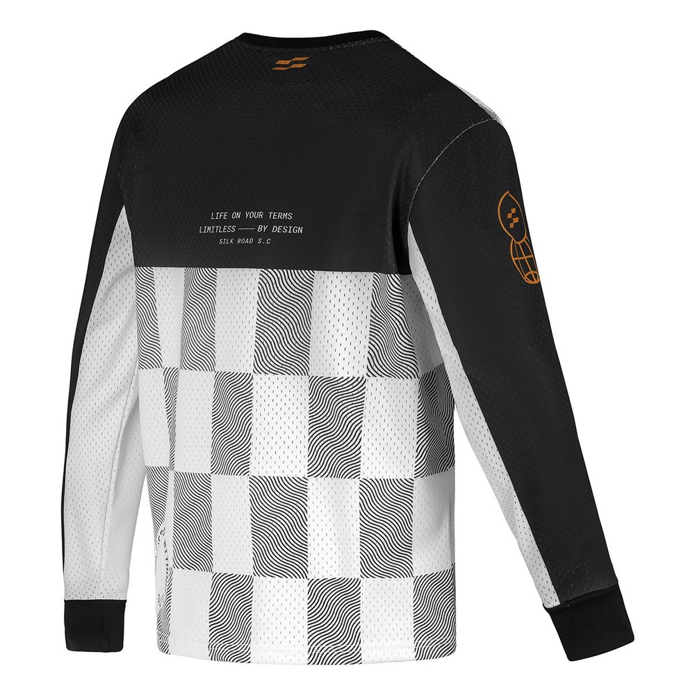 Silk Road Riding Jersey - Black