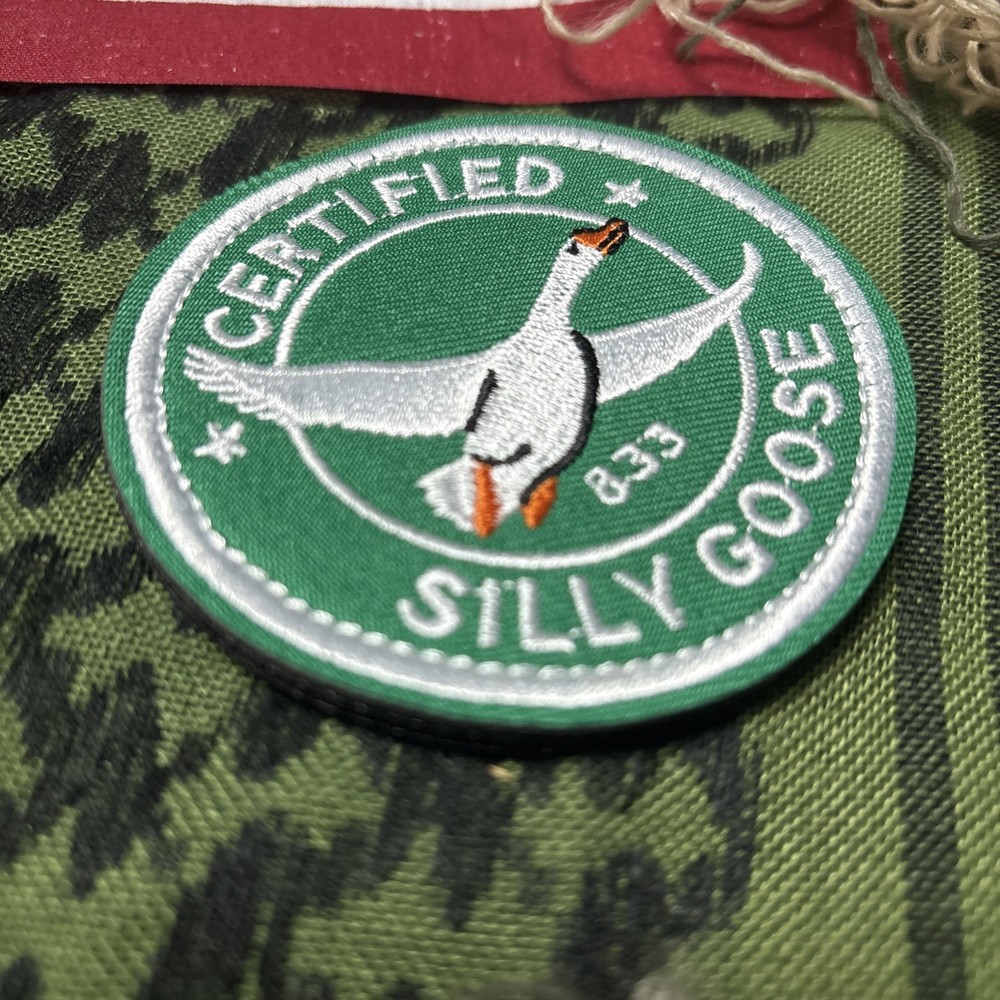 Silly Goose… Morale Patch ~3” Round Hook & loop Tactical Gear Patch