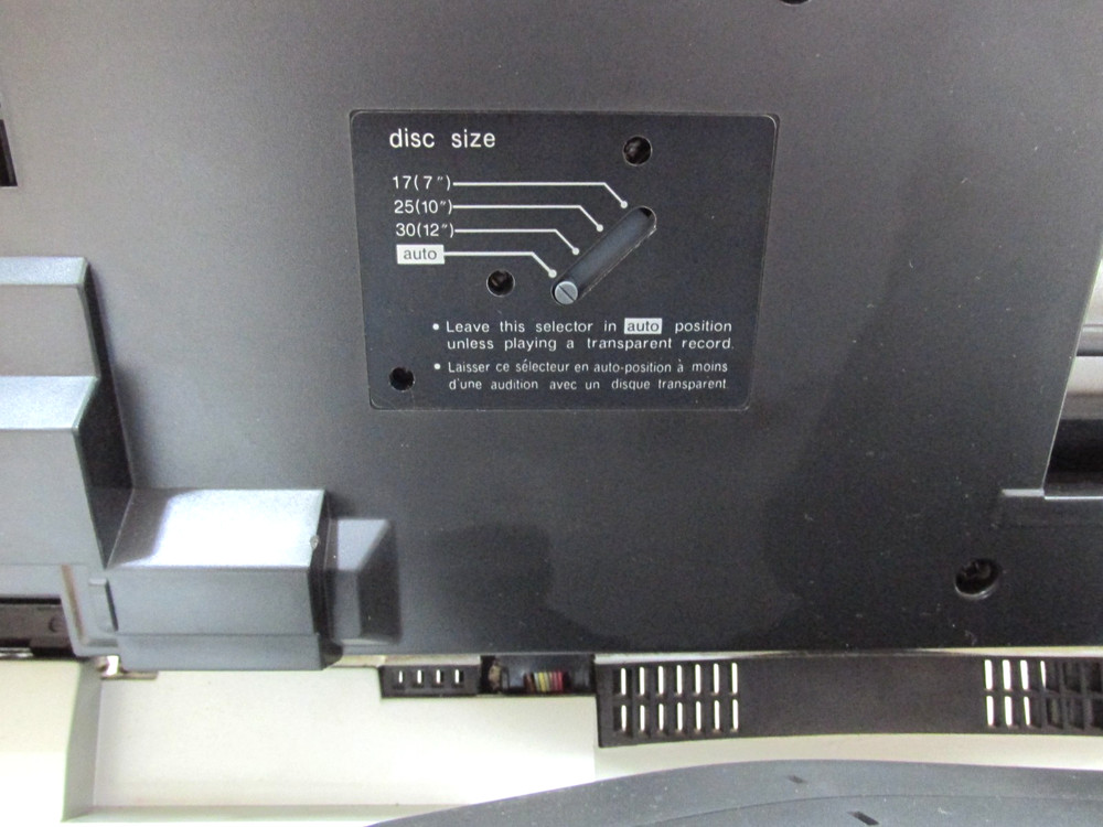 Technics SL-DL1 Direct Drive Linear Tracking Turntable-