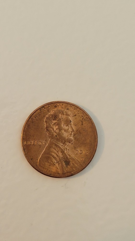 2013 D Mint Mark Sheild Penny