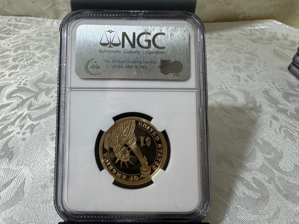NGC 4 Graded Presidential Dollar Coin