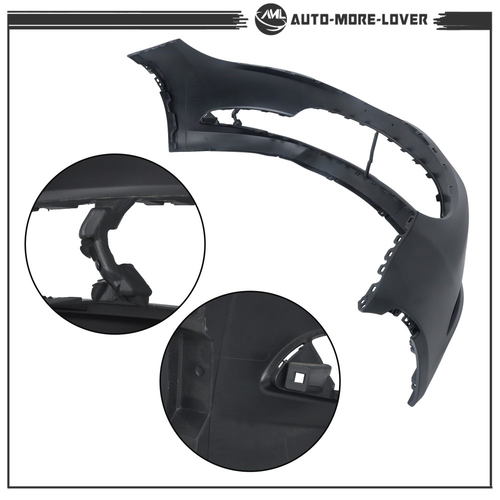 Front Bumper Cover Primed For 2015 2016 2017 Chrysler 200