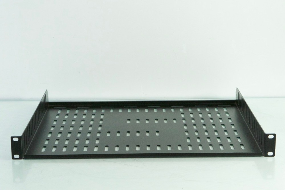 Strong SR-SHELF-FIXED-1U 2 Space 14.5'' Deep Rack Mount Shelf