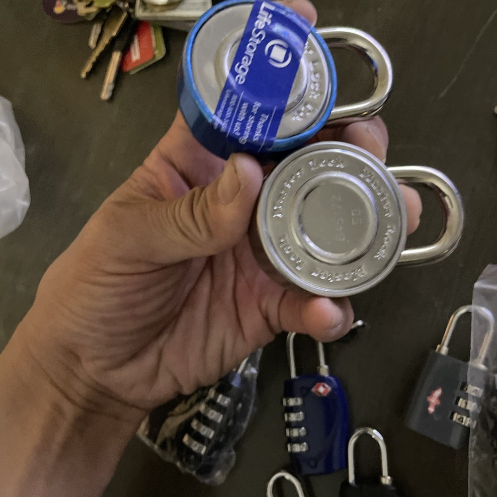 Set All Master Lock Combinations And Luggage Key Locks