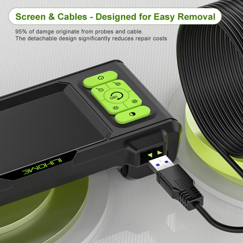 Professional Adjustable Waterproof Inspection Endoscope Camera