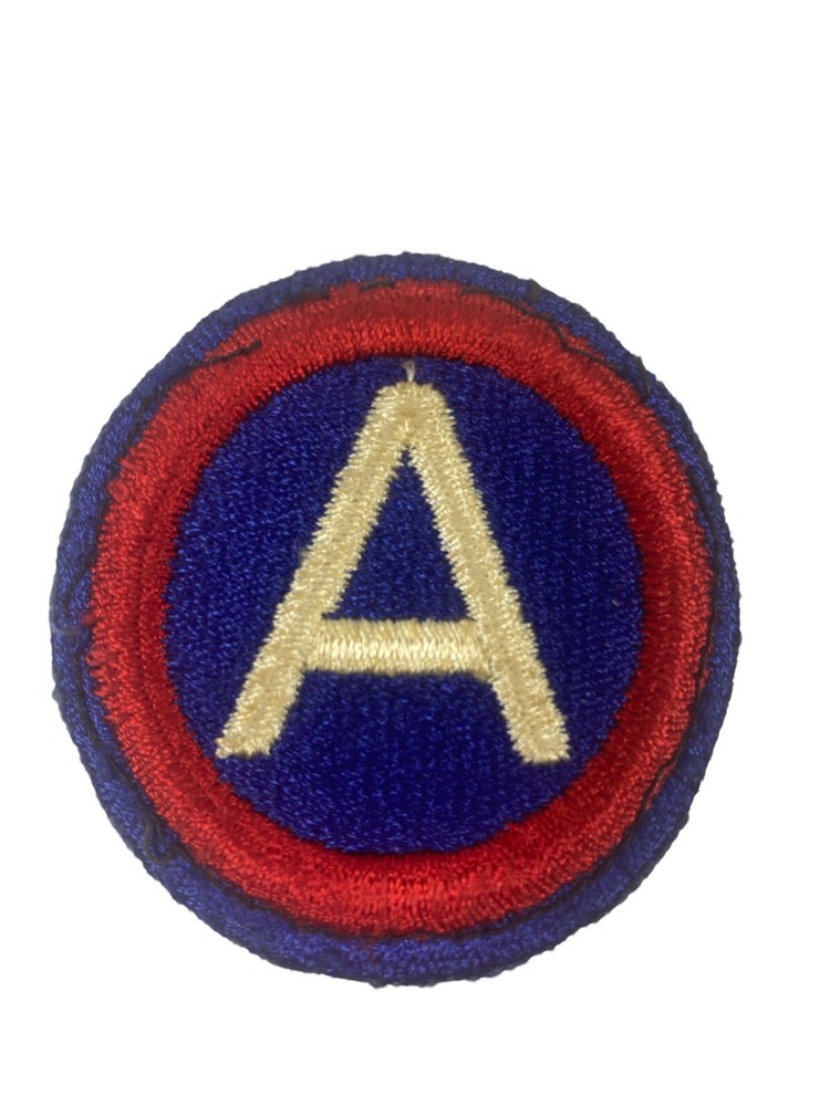 Original WW2 US 3rd Army Uniform Sleeve Shoulder Patch