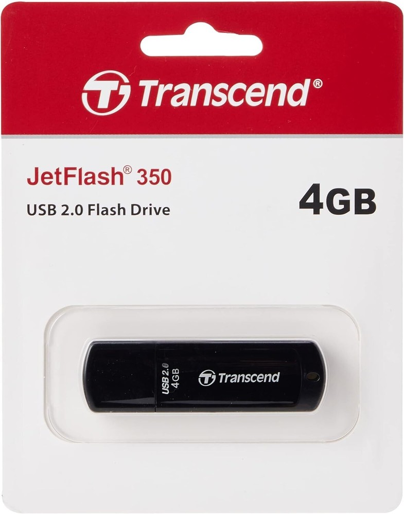 10 Pack Transcend 4GB Jetflash 350 Memory Flash Pen Thumb USB Storage Drive