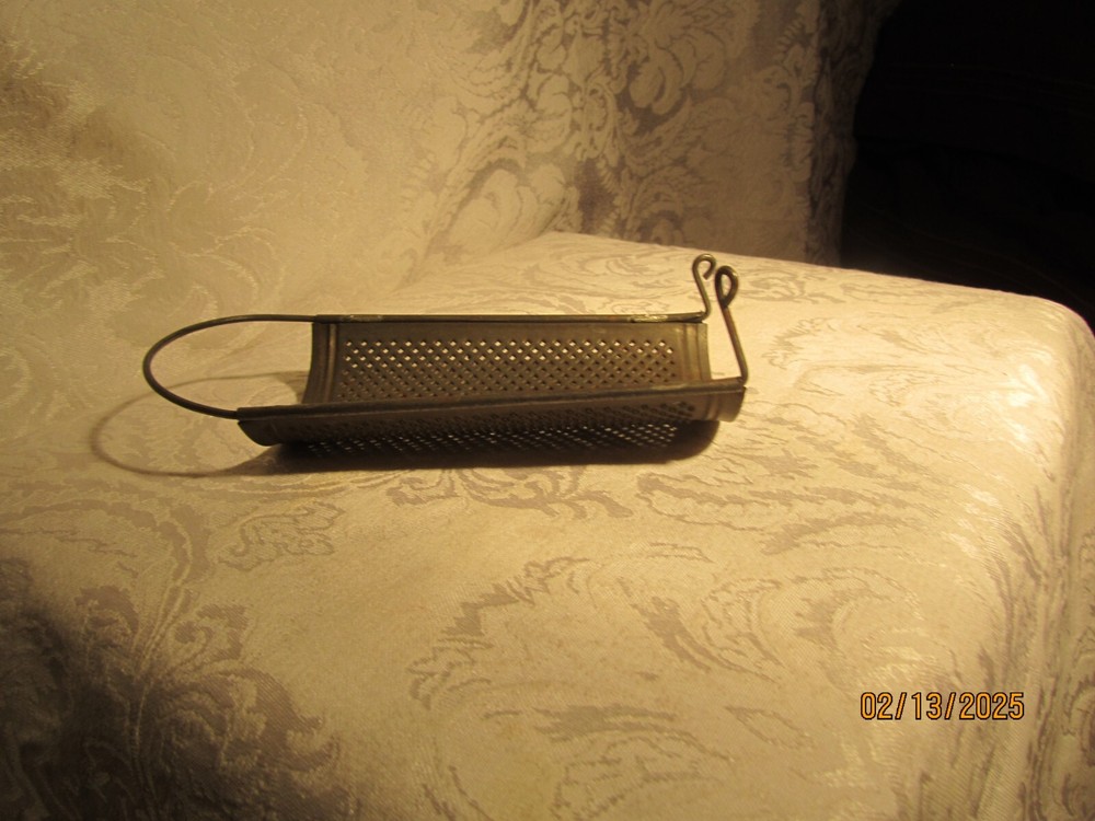 Vintage Small Kitchen Half Round Cheese Hand Grater
