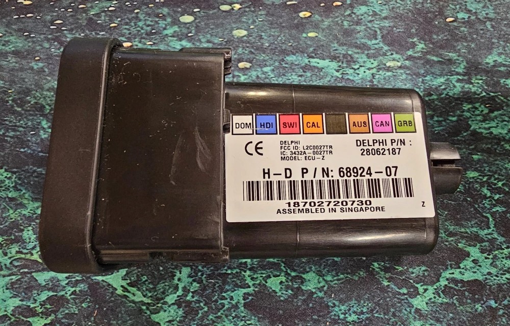 OEM Harley Davidson Hands Free Smart Security System Module NOS Touring 68200-07