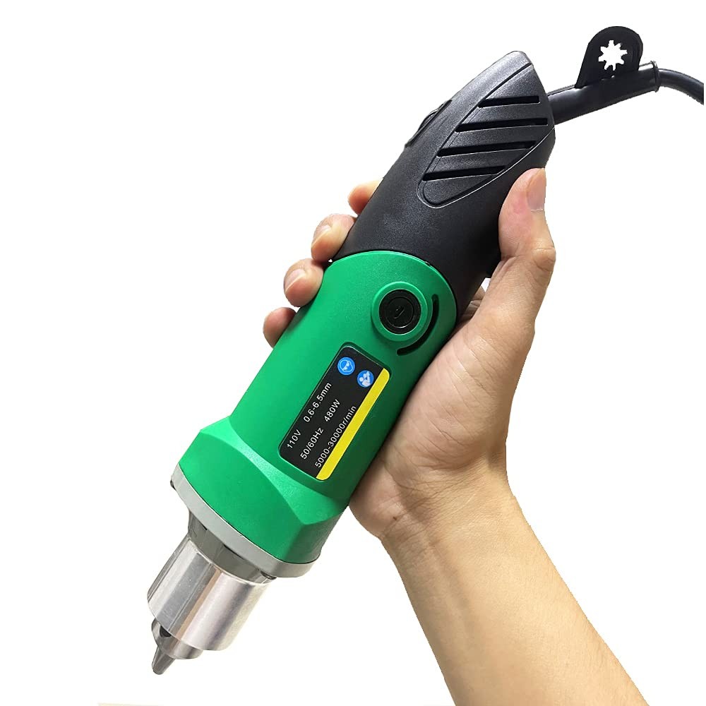 480W Rotary Tool Power Electric Die Multi-function Grinder Carver Set, 6 Step...