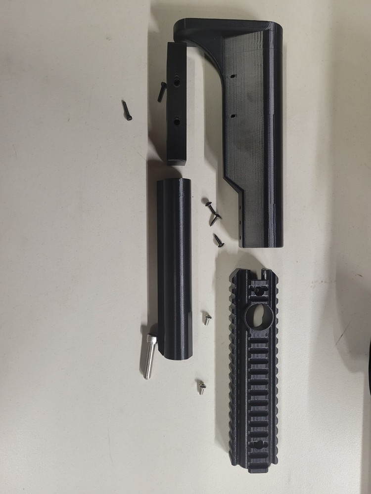 Black Marauder Prod butt and rail-grip