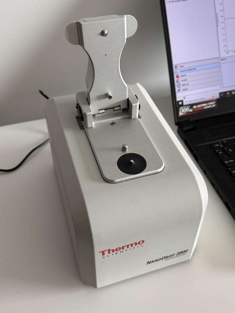 Thermo Scientific NanoDrop 2000 Spectrophotometer.