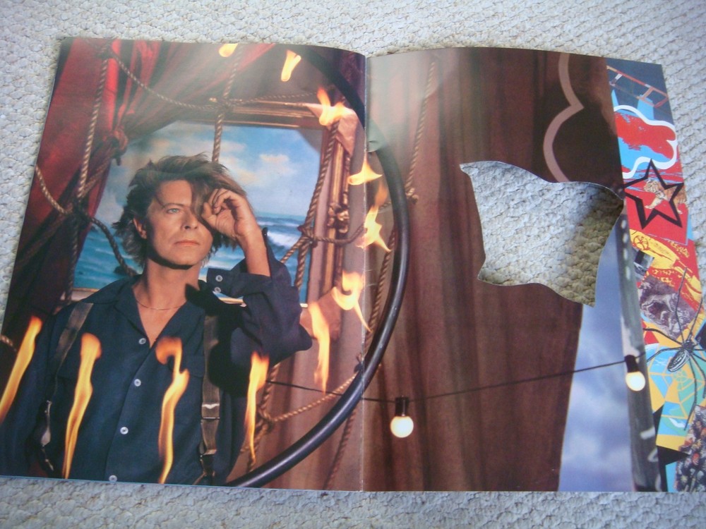 1987 David Bowie The Glass Spider Tour Programme & Ticket