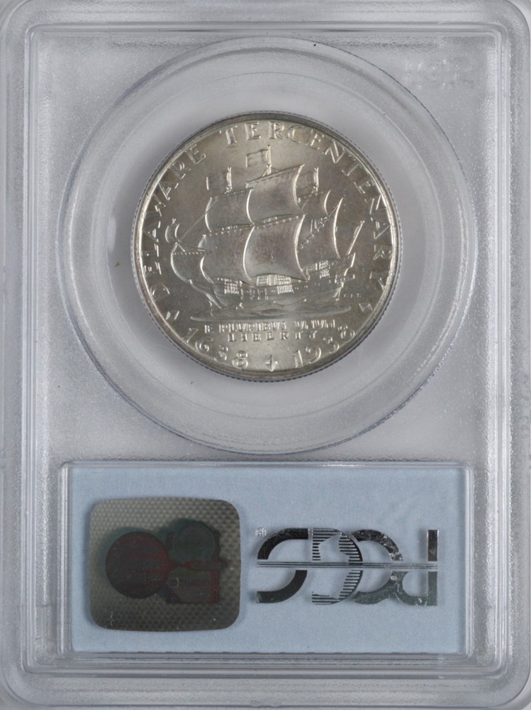 DELAWARE HALF DOLLAR - PCGS MS65 CAC