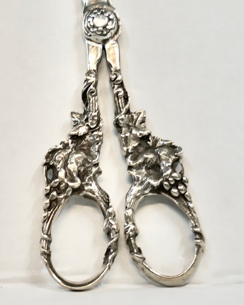 Sterling Silver Grape Scissors