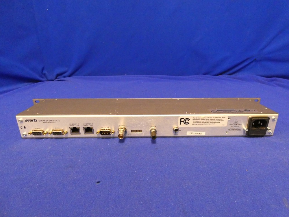 Evertz CP-1000E Quartz Router Control Panel