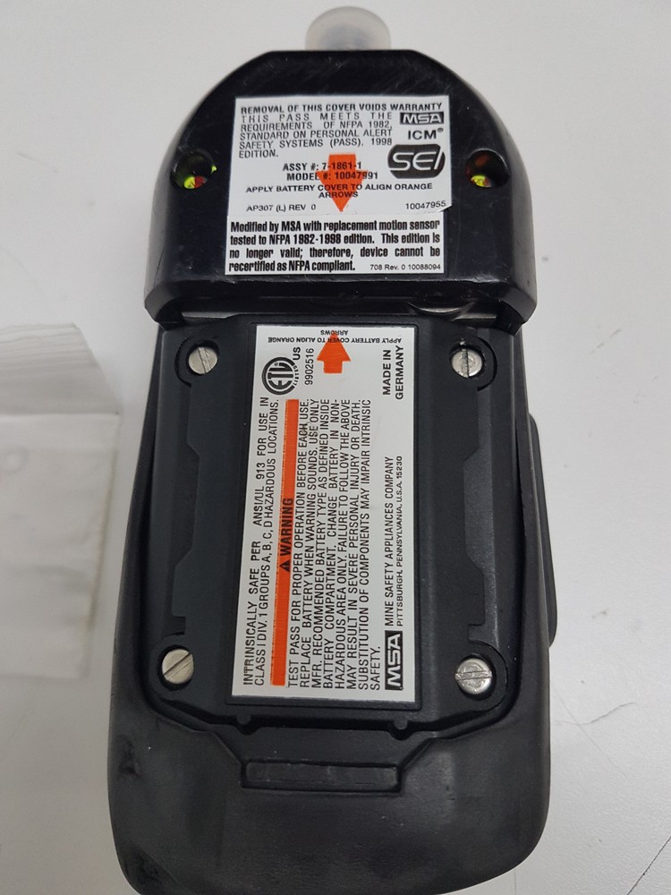 ICA 2000 Pressure 10047991 Alarm