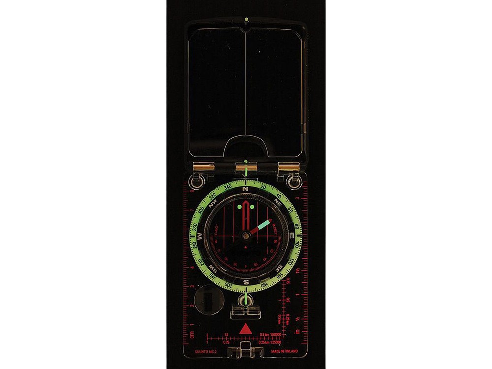 Suunto MC-2 USGS Mirror Compass Clear