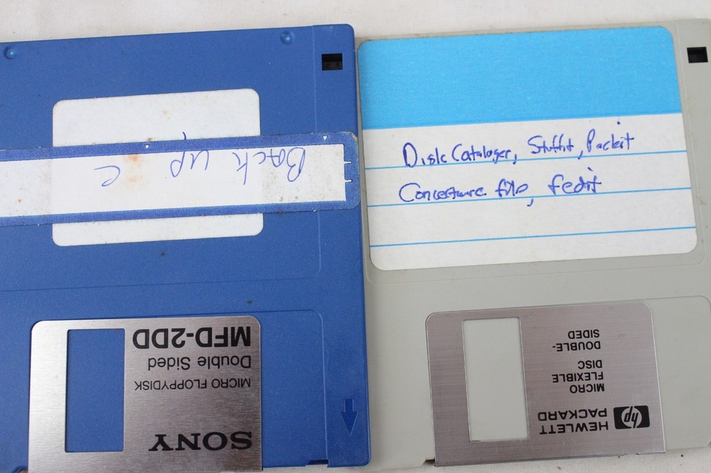 62 Vintage Computer Asgard Software Original 3.5" Floppy Disk TI 99/4A Backups