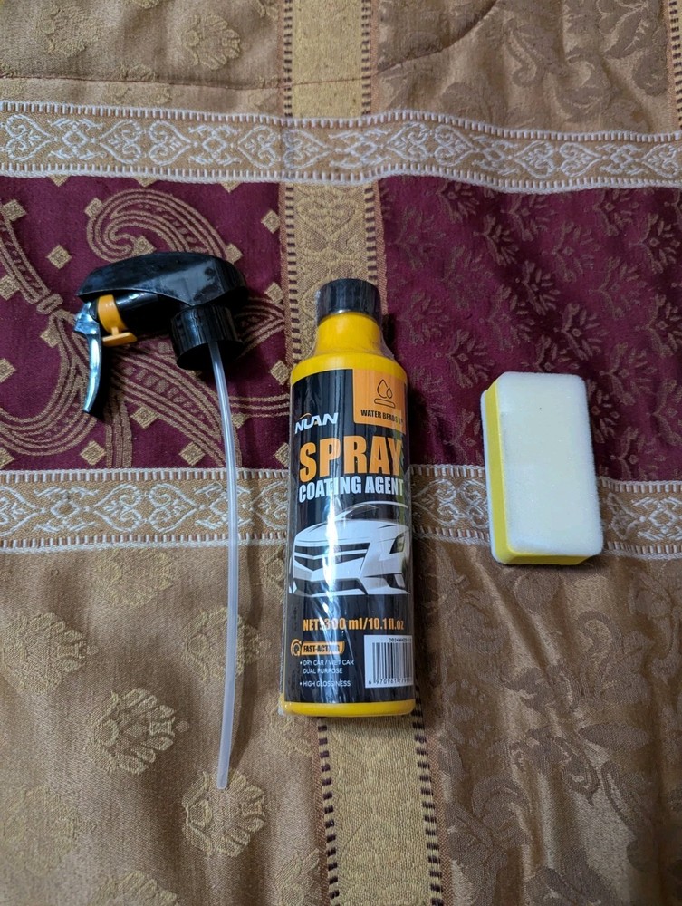 NUAN Nano Car Coating Spray - Durable Hydrophobic Paint Protection Solution