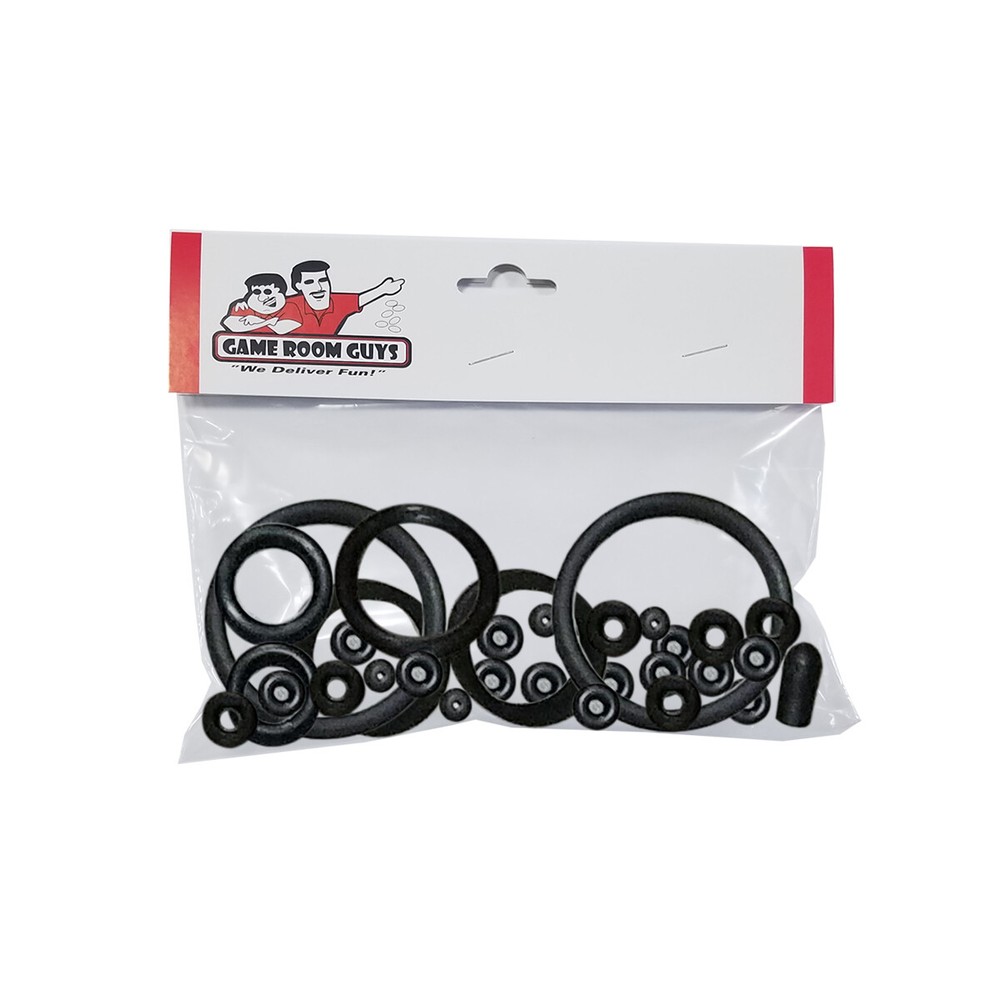 Stern Deadpool Premium/LE Black Rubber Ring Kit