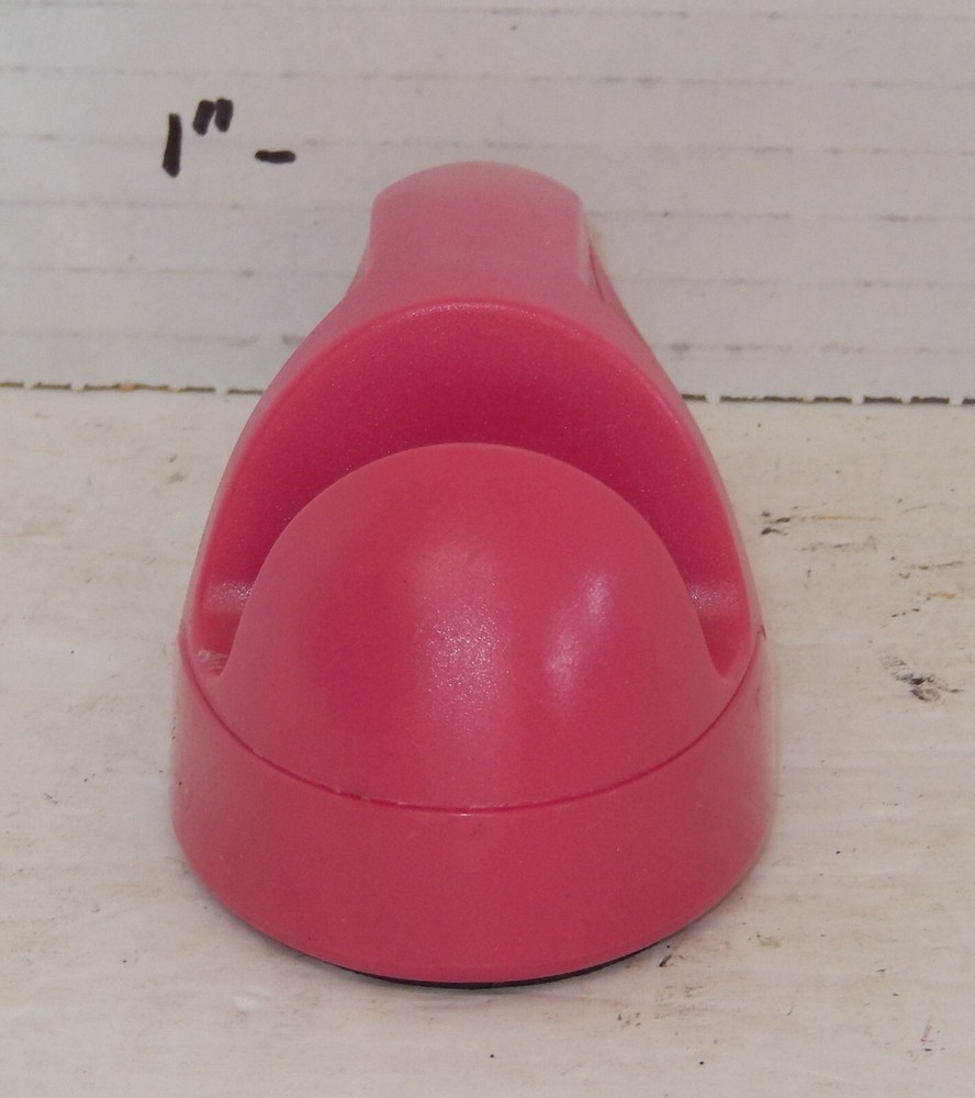 pink Farberware EdgeLogix Ceramic Knife Scissor Sharpener