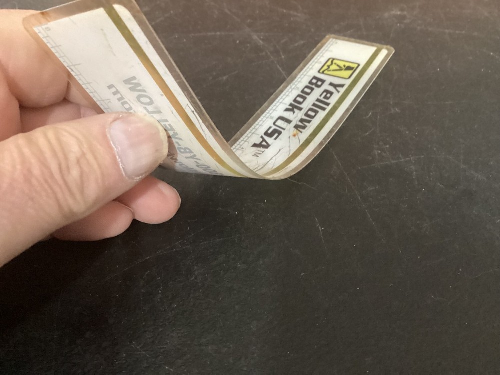 Yellow Book USA Plastic 8" Advertising Ruler
