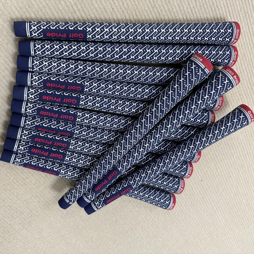 13-Piece Set Golf Pride Z-Grip Red Lightning Pattern Golf Grip Medium From US