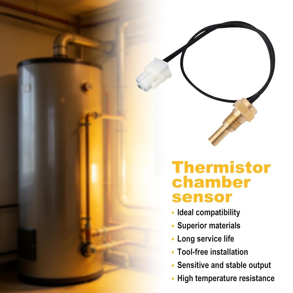 Water Heater Chamber Sensor for AP19299, Ultra Low Nox Tankless Thermistor Repla
