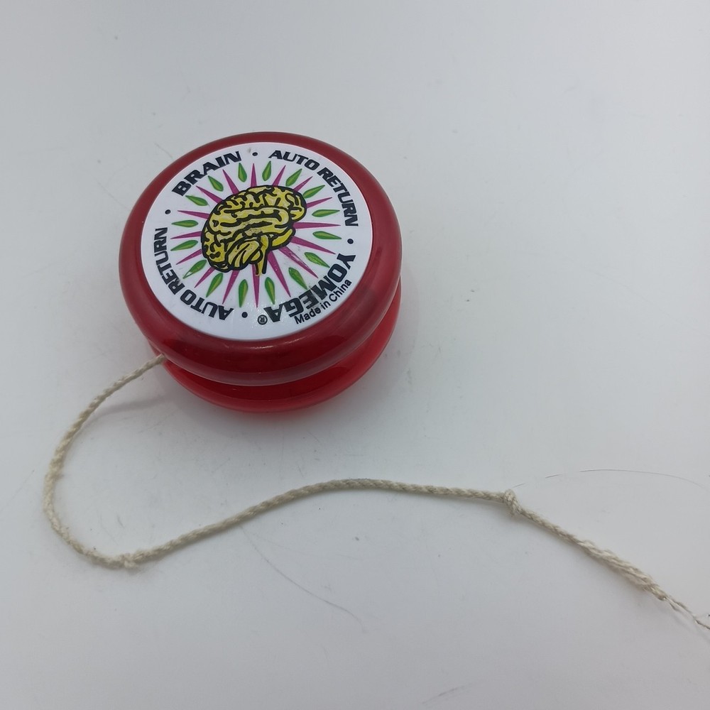 #I) Yomega Brain Yo Yo, Auto Return, Red Please Read