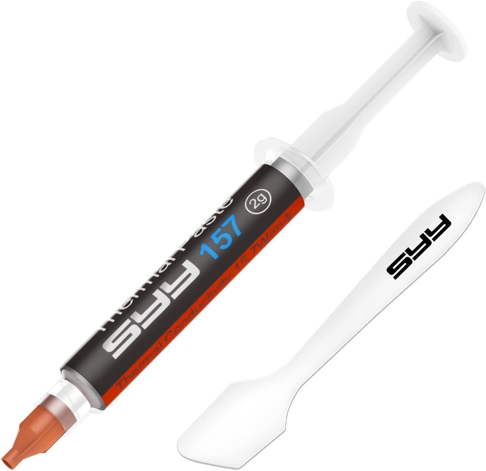 Effortless Application 2g Thermal Paste - Compatible with All Major CPU Sockets