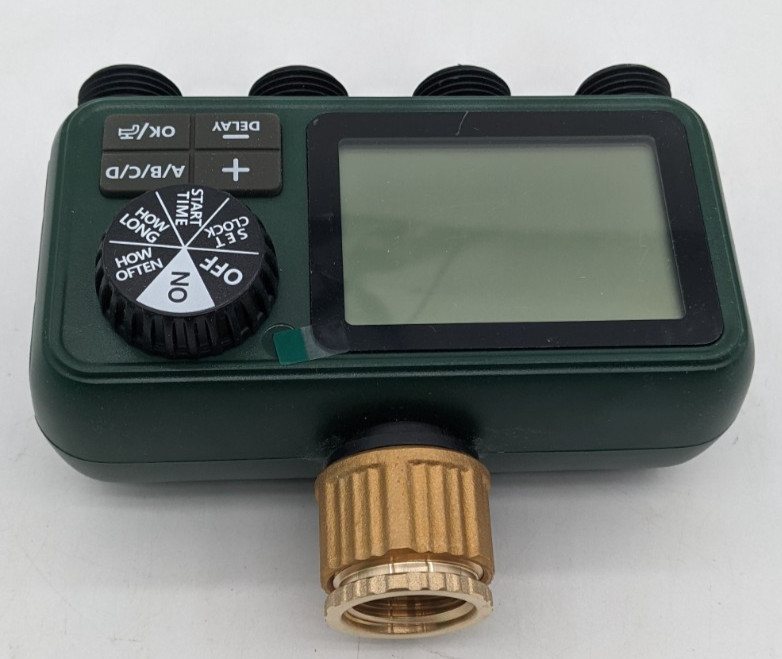 4 outlet sprinkler timer programable garden hose timer