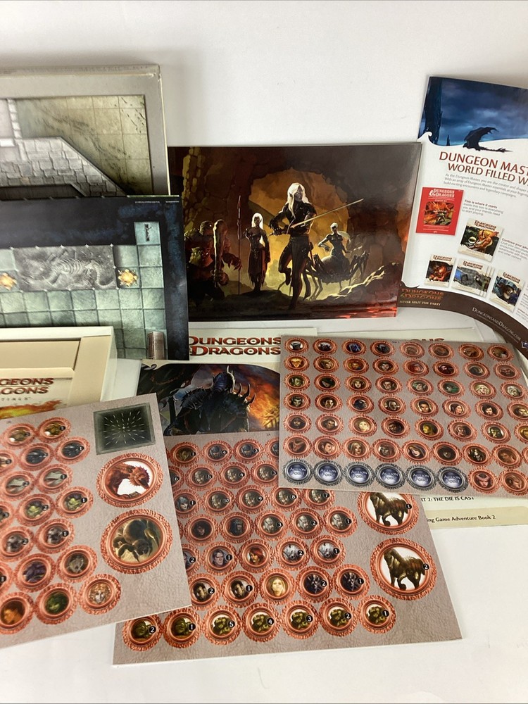 Dungeons & Dragons Essentials Dungeon Master's Kit 2010 Complete Unpunched