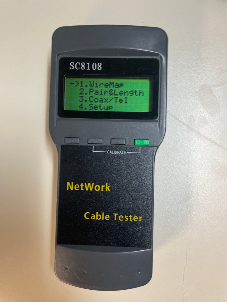 Network Cable tester SC8108