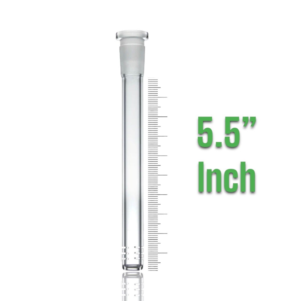 Glass Downstem Replacement Diffuser Hookah Bong Water Pipe Down Stem (5.5” Inch)