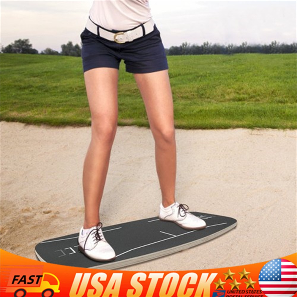 Golf Pressure Plate- Weight Shift Balance Board Golf Swing Trainer Training Aid