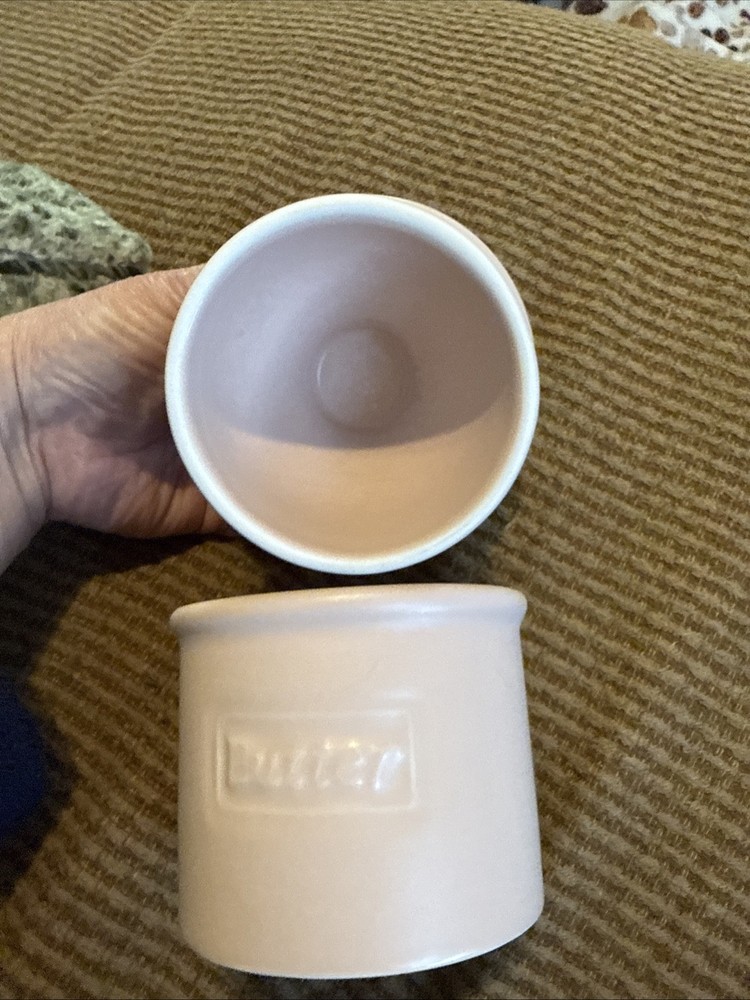Butter Bell Crock Pink