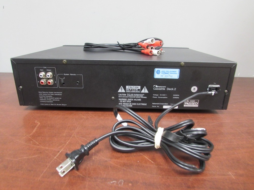 NAKAMICHI CASSETTE DECK 2 (19B)