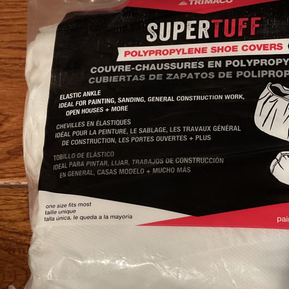 Trimaco SuperTuff Polypropylene shoe Covers