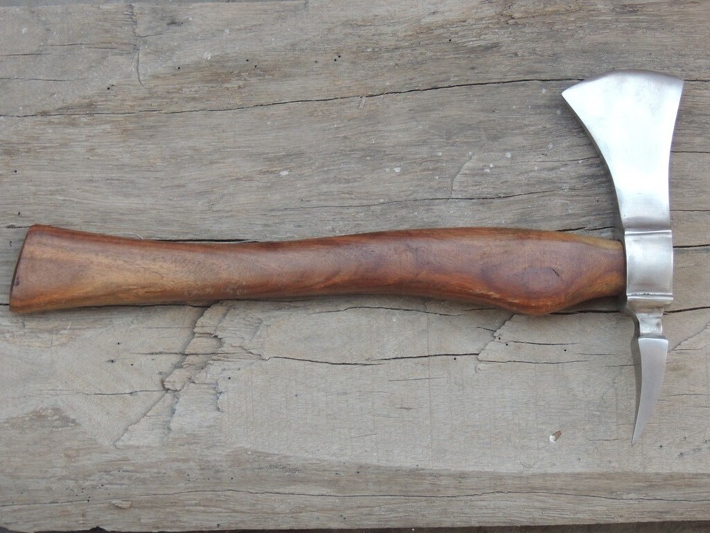 Hand Forged Viking Style Tomahawk Axe with Spike